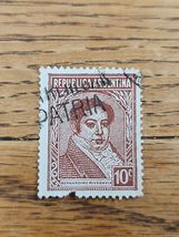 Argentina Stamp Bernardino Rivadavia 10c Used - €2,33 EUR