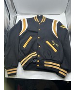 Vintage Holloway Varsity Jacket 80s 90s Basketball Tiffany USA Small S E... - $1,884.72 MXN