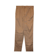 Lands End Uniform Boys Size 20, 36&quot; Inseam, Unhemmed Pleated Chino Pant,... - £14.08 GBP