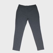 Apt. 9 Women&#39;s Size XL Mid Rise Polyester Blend Gray Leggings Pull On Pants - $15.27