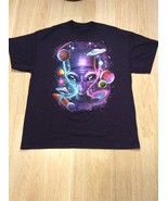 T- shirt  100% Cotton Men Size XL Aliens Purple - $14.85