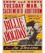14100.Decor Poster.Room wall vintage Interior art design.Billy Holiday c... - $24.08 CAD+