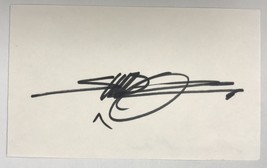 Shadoe Stevens Signed Autographed 3x5 Index Card #2 - $15.00
