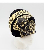 Sons of Anarchy SOA Black Ski Cap Beanie Cotton One Size - £12.56 GBP