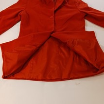 Harve Benard Sport Women’s Orange Wool/Cashmere Blend Jacket Coat Size 6 image 9