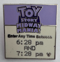 Disney WDW 2008 Hidden Mickey Fast Pass Series Toy Story Midway Mania! Pin 67198 - £12.46 GBP