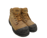 Dakota Men&#39;s 6&#39;&#39; 6518 Steel Toe Steel Plate Safety Work Boots Tan Size 11M - $85.49