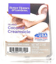 Better Homes and Gardens Scented Wax Cubes, Island Coconut Creamsicle, 2... - £2.99 GBP