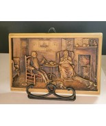 "IVOREX" "THE OLD FOLKS AT HOME" WALL HANGING MADE IN ENGLAND - $19.00