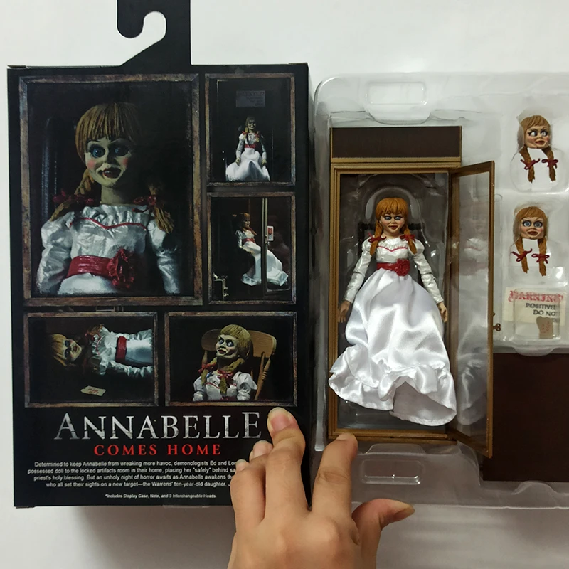NECA Annabelle Comes Home Action Figure Annabelle Figures Collection MODEL Toy - £37.37 GBP