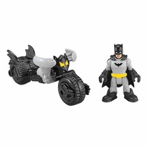 Imaginext - DC Super Friends, Batman &amp; Batcycle - BFT57 - Fisher-Price - £9.45 GBP
