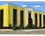 Telephone Building Middletown Ohio Linen Postcard - £12.37 GBP