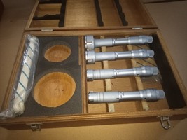 Mitutoyo 368-963 3-Point Internal Micrometer Holtest Type II Unit Set HT2-50ST - £2,160.78 GBP