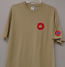 Union 76 Minute Man Service 1950&#39;s Logo Embroidered T-Shirt S-6XL, LT-4XLT New - £20.11 GBP+