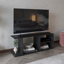 Goodwood Minimalist TV Stand for 65-Inch TVs, 5 Open Shelves Storage - $127.99