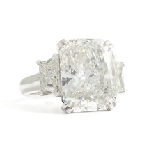 Authenticity Guarantee 
GIA 3-Stone Radiant Diamond Platinum Engagement Ring ... - £84,727.73 GBP