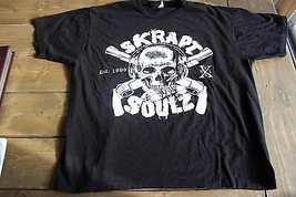 SUPER RARE Skrapt Soulz Metal Shirt Autographed XL - £7.11 GBP