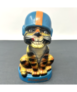 Vintage Rare Quinco 1960s Auburn University Tiger Coin Bank Tigers Footb... - $42.74