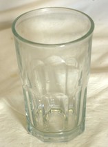 Crisa Boston Cooler Glass Tumbler Clear Panels Barware - $14.84