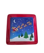 The Swiss Colony Christmas Cookie Plate Square Serving Plate #185 NIB  - €12,23 EUR