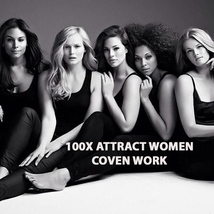 100X FULL COVEN ATTRACT WOMEN EXTREME ATTRACTION MAGNET HIGH MAGICK WITCH  image 2