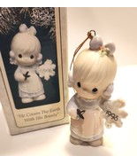 Precious Moments Christmas Ornament HE COVERS THE EARTH WITH HIS BEAUTY ... - $14.79 CAD