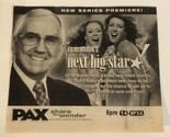Ed McMahon’s Next Big Star Tv Guide Print Ad Pax TPA14 - $5.93