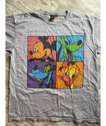 Vintage Men’s 2XL Disney Mickey Unlimited Andy Warhol Pop Art Shirt - $12.99