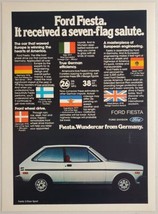 1980 Print Ad The Ford Fiesta 3-Door Sport Wundercar from Germany - £10.58 GBP