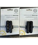 SUNLITE Threadless Post 52mm Black Brake Pads - 2 Sets - 4 Brake Pads - £14.31 GBP