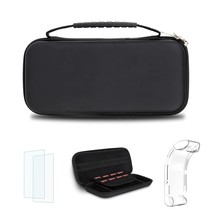 Accessories Case Compatible With Switch Lite, Travel Carrying Case Hard Shell St - £25.20 GBP
