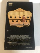 Radio Days Vhs Tape Woody Allen Jeff Daniels Mia Farrow Diane Keaton S2B - £3.08 GBP