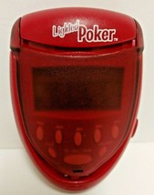 Radica Lighted Poker 2003 Tested Working Handheld Game - $14.95