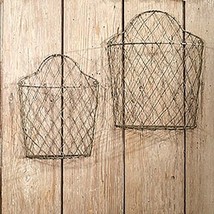Wire Wall Baskets - 2 - £31.96 GBP