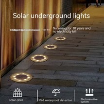 Solar Lawn Lamp Outdoor Courtyard Induction Type - $13.18+
