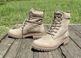 Timberland Nubuck Leather Boots - Courmayeur Valley Ankle Hiking Women 11 - €63,18 EUR