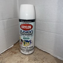 Krylon Fusion For Plastic Gloss White 2320 Aerosol Spray Paint 12 oz K02... - $39.59