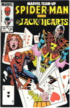 Marvel Team-Up Comic Book #134 Spider-Man and Jack of Hearts 1983 FINE - £1.56 GBP