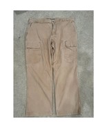 Duluth Trading Mens Flex Fire Hose Cargo Work Pants Brown Size 50X34 Car... - $30.26 CAD