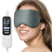 Heated Eye Mask, Warm Eye Compress Mask for Dry Eyes, USB Electric Eye Heating - £32.55 GBP