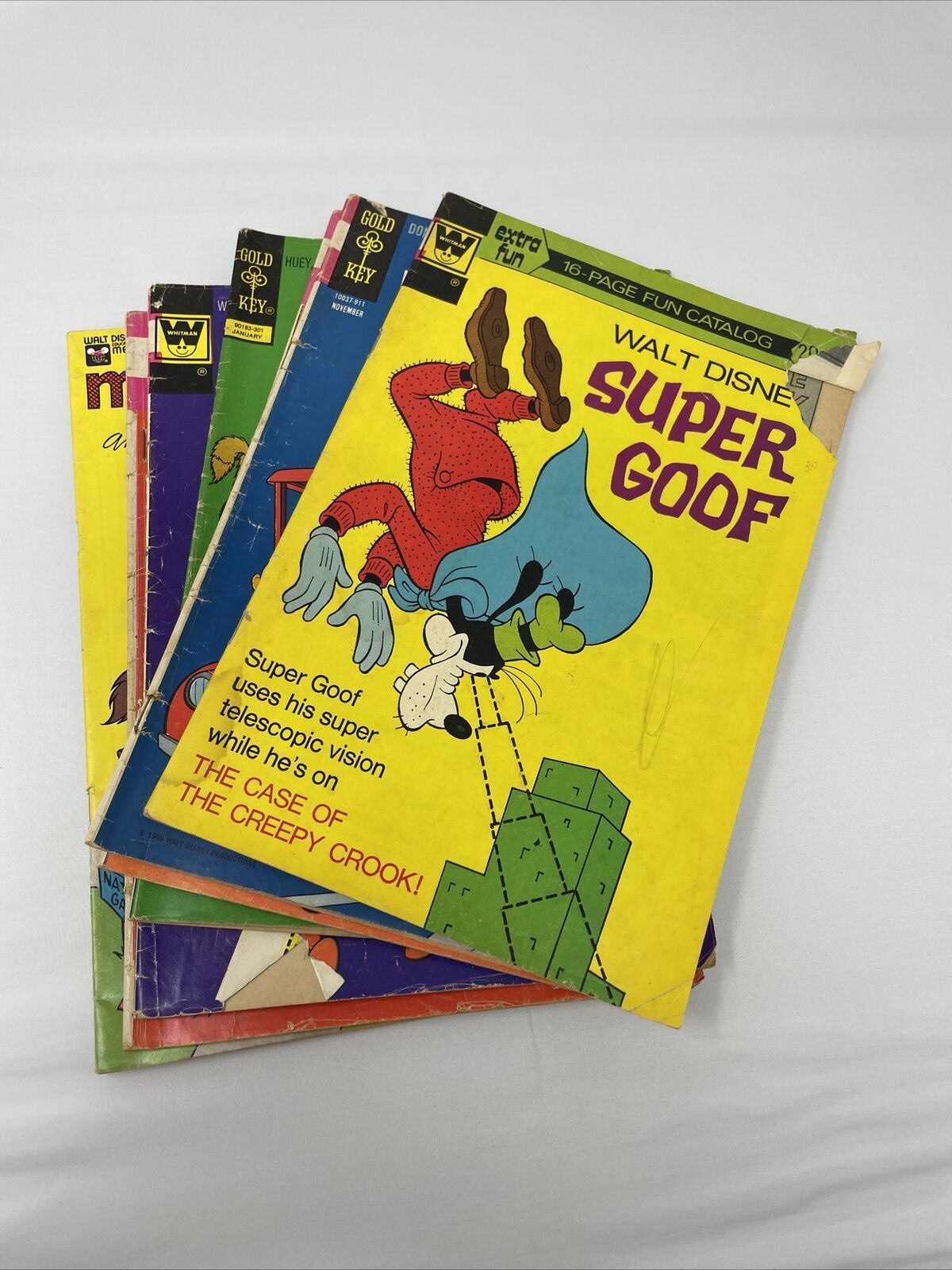 Primary image for VINTAGE WALT DISNEY COMICS And Stories Lot Of 7 Mickey Donald Duck Silver Age