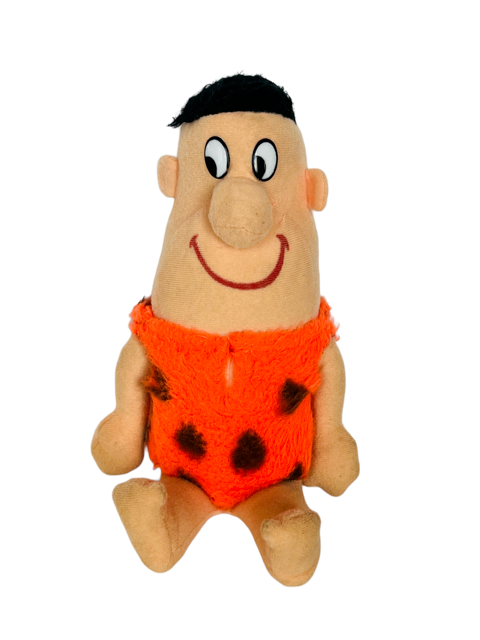 Primary image for Fred Flintstone Bean Bag Plush vtg toy stuffed animal doll 10" playtime barbera