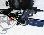 Sony DCR-SX41 Camcorder with Battery/ charge/bag/ Tested Works Clean w5b2 - $73.47