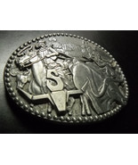 Award Design Medals Belt Buckle Zee Series Working Cowboys Steers Noble OK - $17.99