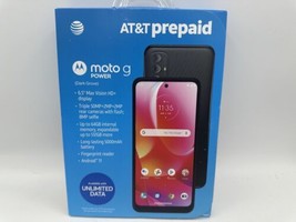 AT&amp;T Prepaid Motorola Moto G Power (64GB) 6.5” 50MP 64GB Long Last Batte... - £58.71 GBP