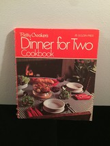 Vintage 1972 Betty Crocker's Dinner for Two Cookbook- hardcover