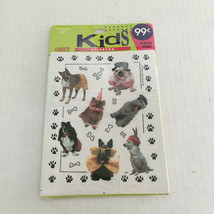 Vintage cute fashion dog stickers hallmark brand kids stickers - $19.75