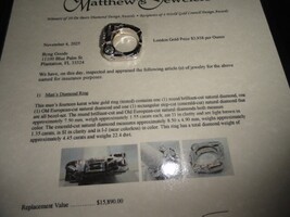 Authenticity Guarantee

Custom designed 14K White Gold "Rock" Ring Size 11 image 3