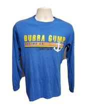 Bubba Gump Shrimp Company since 1975 Adult Small Blue Long Sleeve TShirt - £15.76 GBP