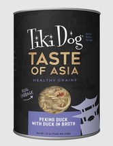 Tiki Pet Dog Gourmet Asian Duck 12oz. (Case of 8) - £55.34 GBP